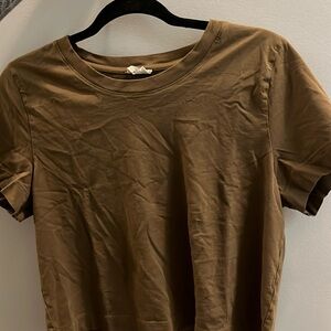kaki wilfred crop top